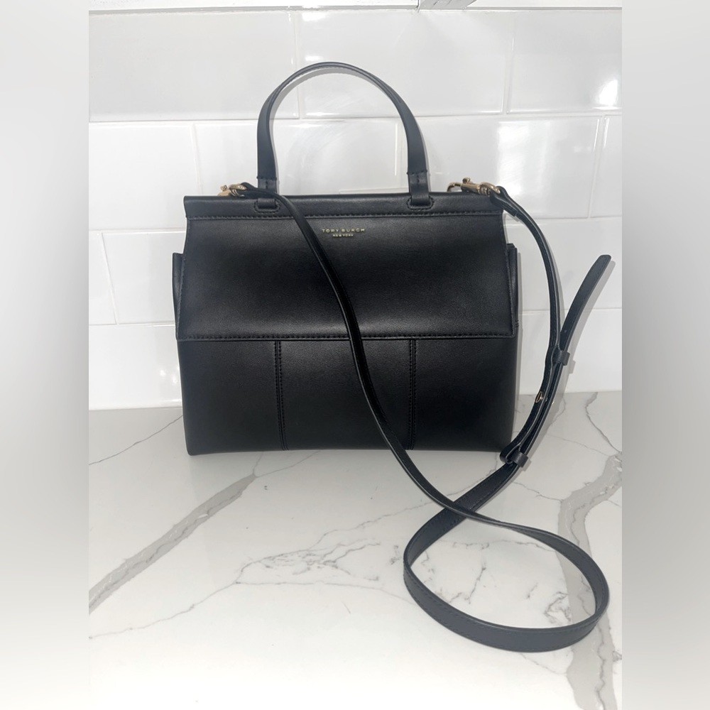 Tory Burch block T Satchel/Crossbody